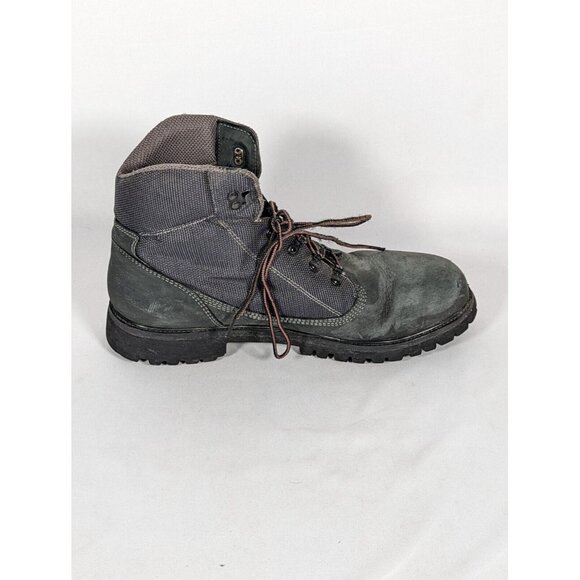 Timberland Mens Premium Boots 6 in Waterproof Nubuck Gray 12M main image 7
